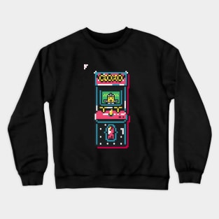 Pixel Art Arcade Crewneck Sweatshirt